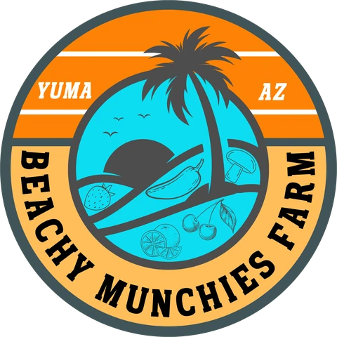 Beachy Munchies Farm logo, Yuma AZ
